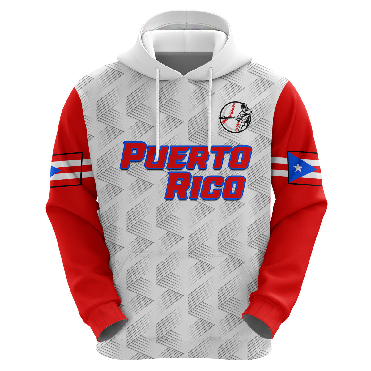 Custom Puerto Rico 2023 Baseball Dynamic Hoodie