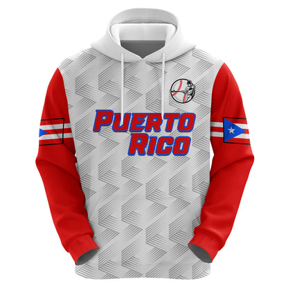 Custom Puerto Rico 2023 Baseball Dynamic Hoodie