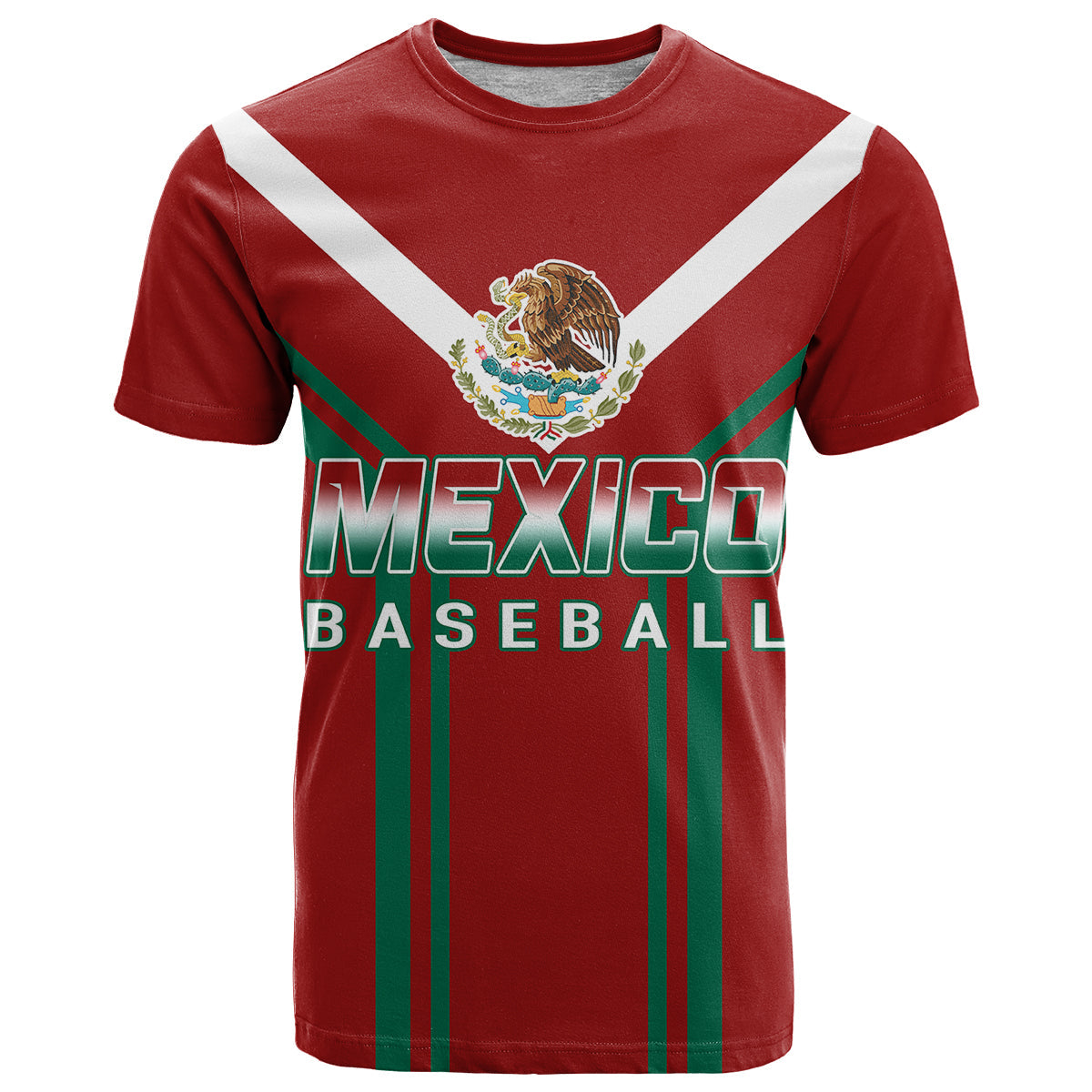Mexico T Shirt Baseball 2023 Sporty Style With Emblem