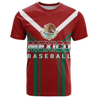 Mexico T Shirt Baseball 2023 Sporty Style With Emblem