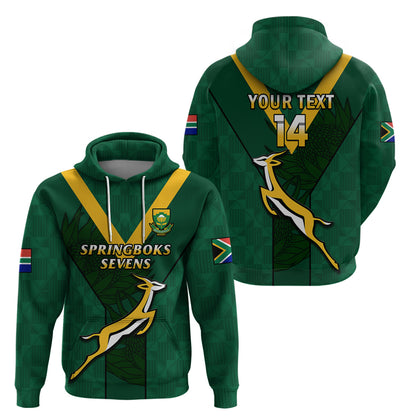 Custom South Africa Rugby Go Blitzboks Sevens Hoodie