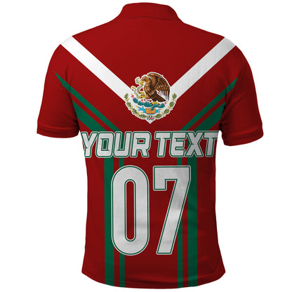 Mexico Baseball 2023 Sporty Style With Emblem Polo Shirt
