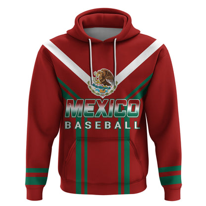 Mexico Baseball 2023 Sporty Style With Emblem Hoodie LT7