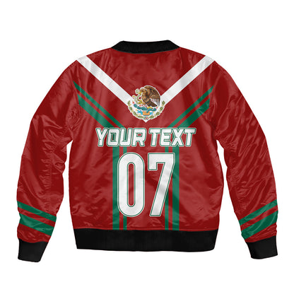 Mexico Baseball 2023 Sporty Style With Emblem Bomber Jacket