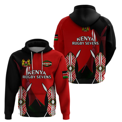 Kenya Rugby Sevens Sporty Version Hoodie
