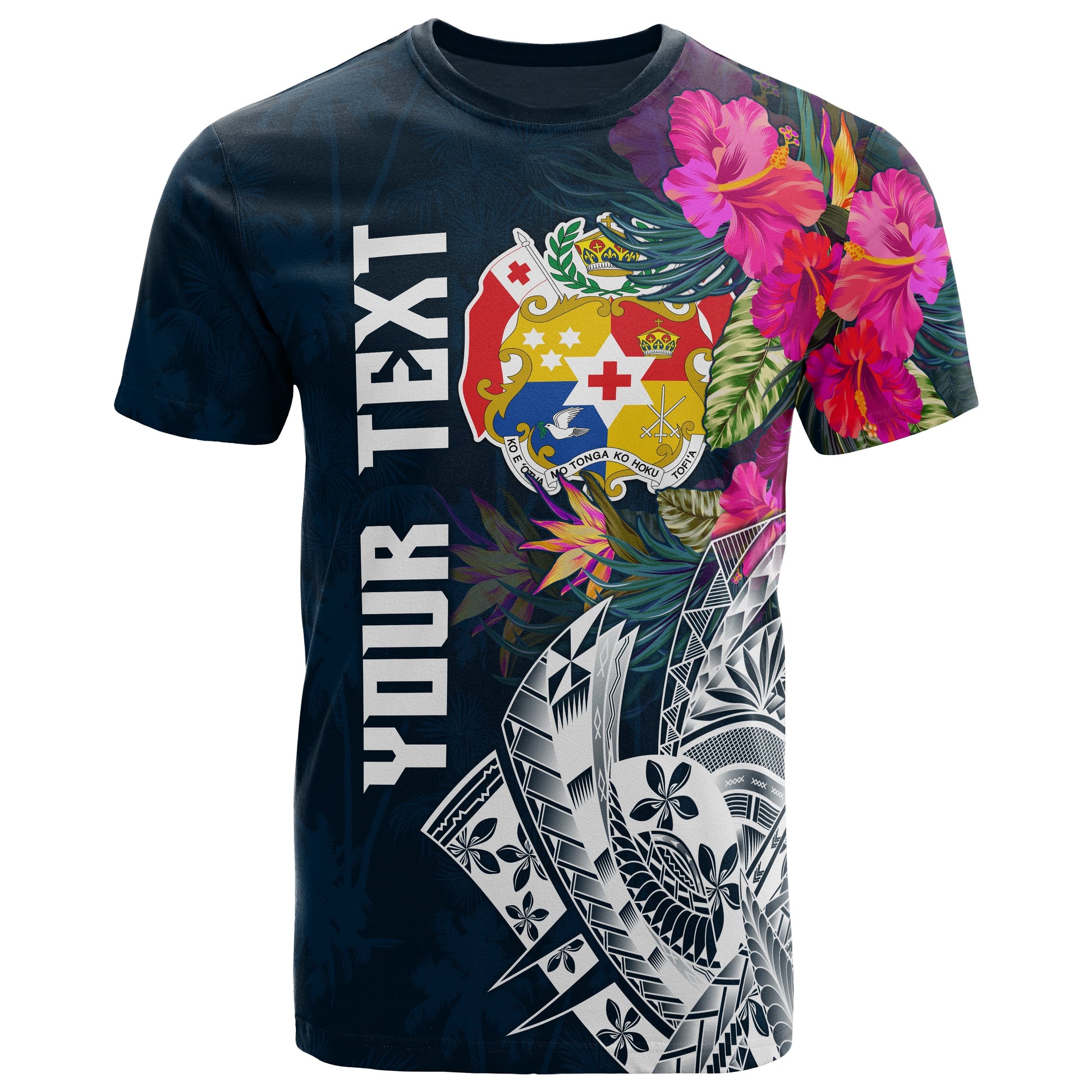 Tonga Custom Personalised T - Shirt - Summer Vibes