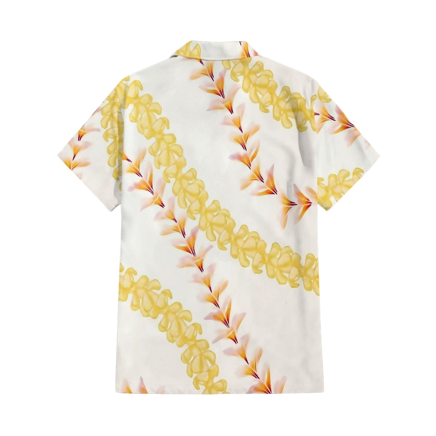 Puakenikeni Pikake Lei Curve Lei Flower Matching Outfit For Couple Island Puletasi Dress And Shirt