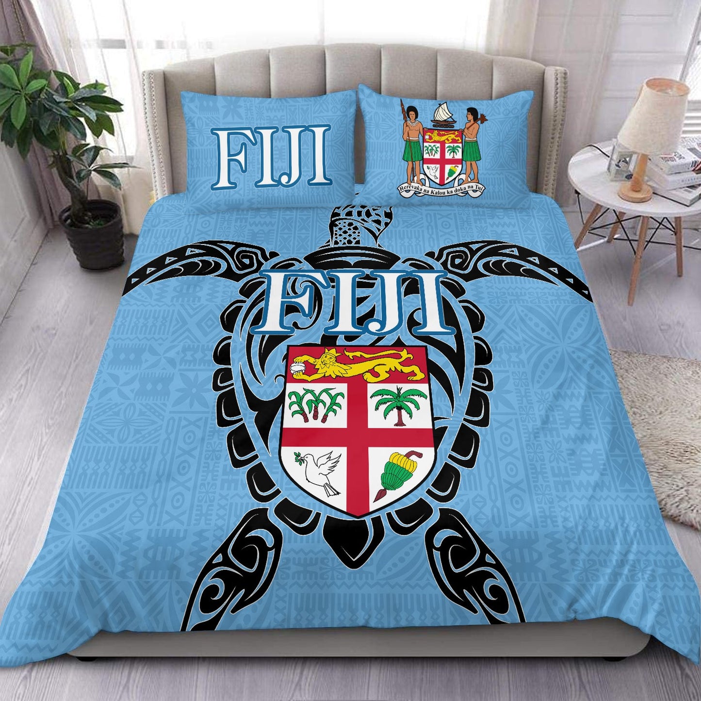 Fiji Bedding Sets Fijian patterns ver3 Blue