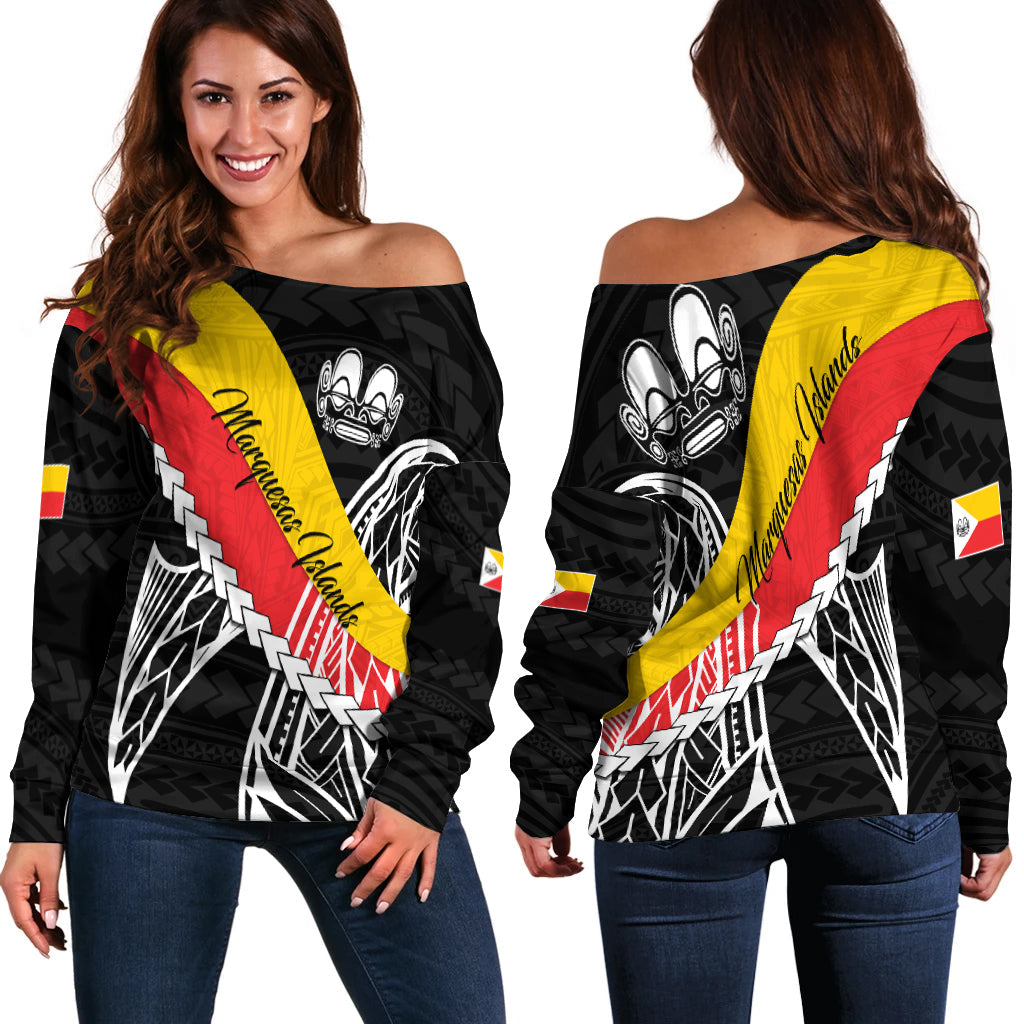 Marquesas Islands Off Shoulder Sweater Style Life