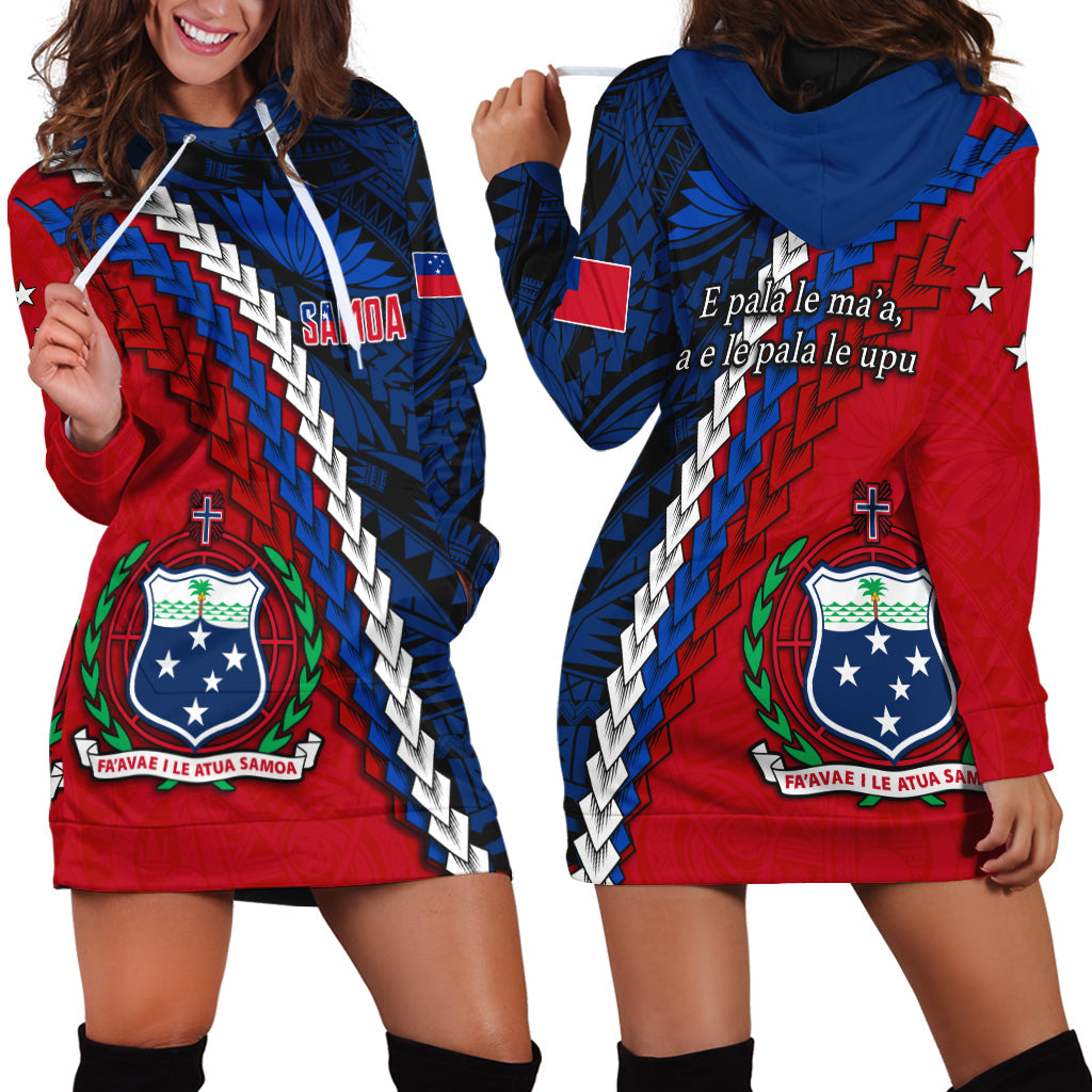 Samoa Polynesian Hoodie Dress Quotes