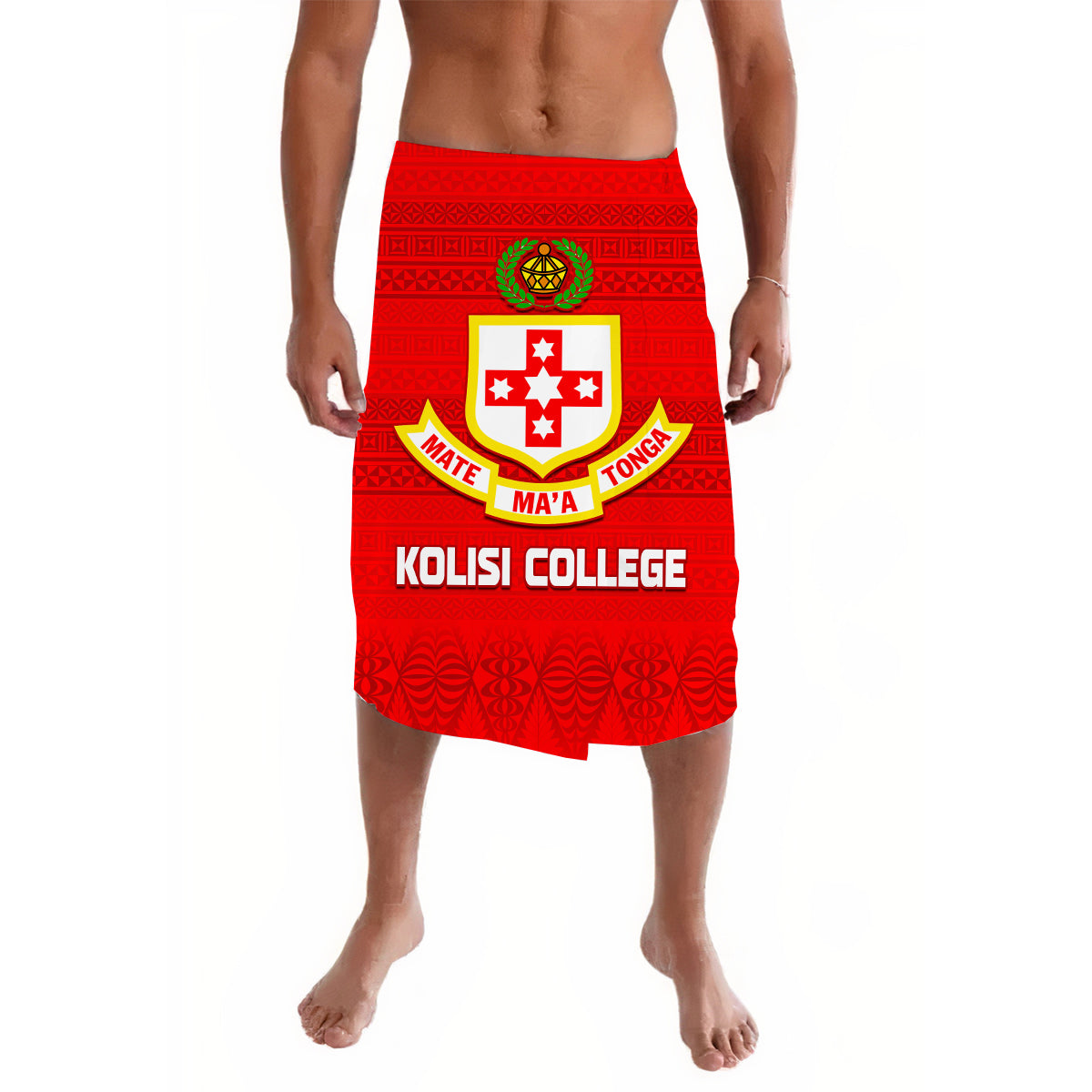 Kolisi Tonga College Atele Lavalava 140 Years Anniversary Tongan Ngatu Ver.02