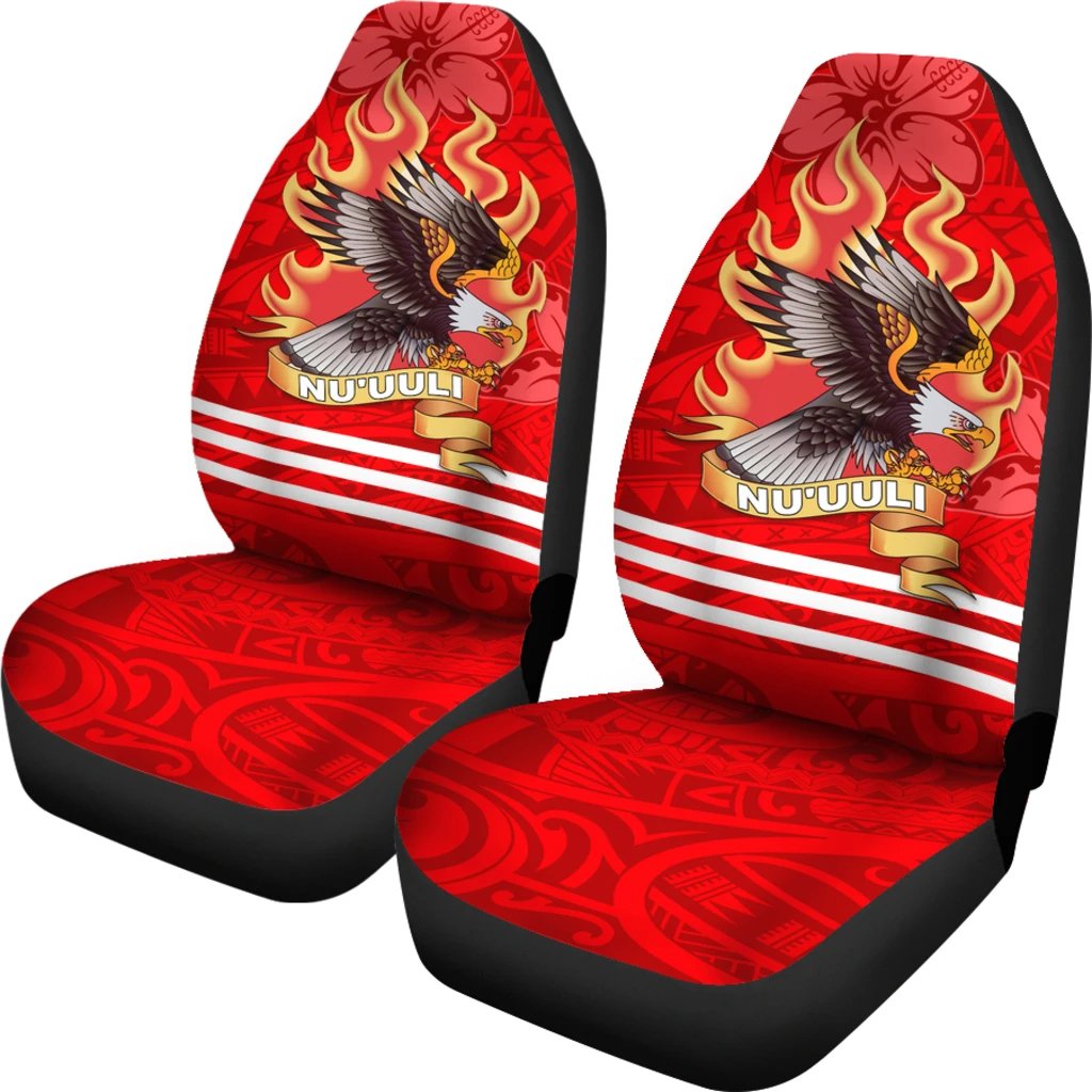 American Samoa Car Seat Cover Nu'uuli Manulele Tausala