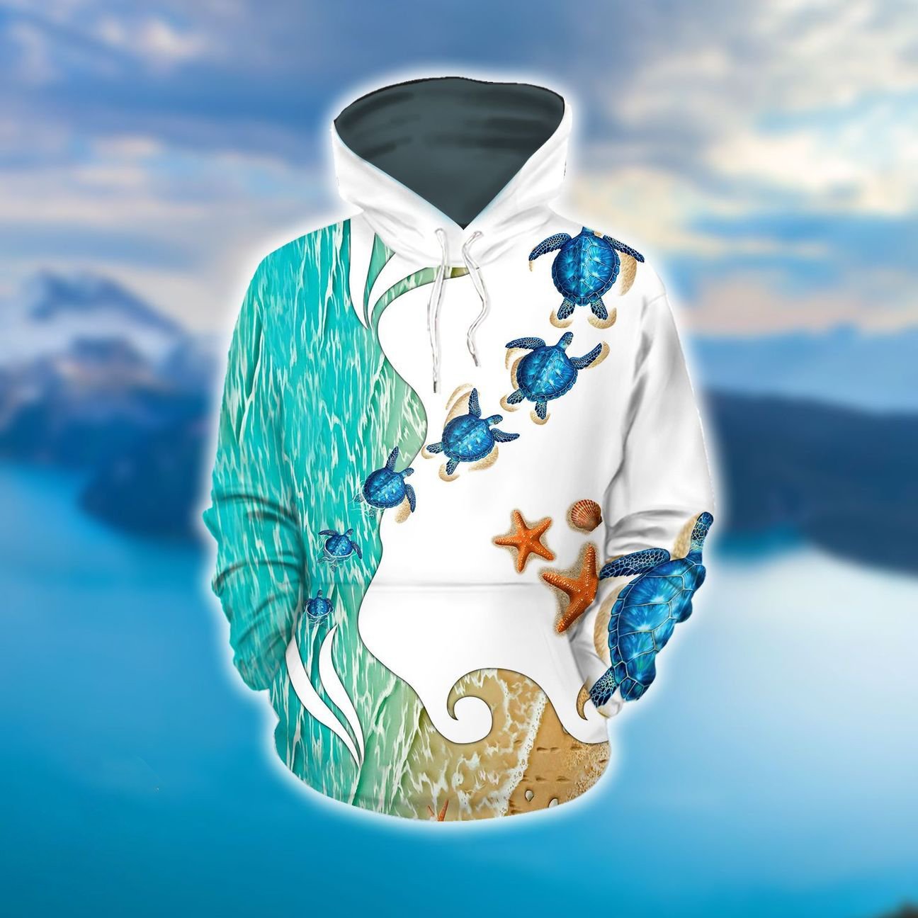Hawaii Turtle Beach Hoodie AH