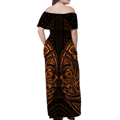 Polynesian Pride Hawaiian Shirt Polynesia Tribal Gold Pattern