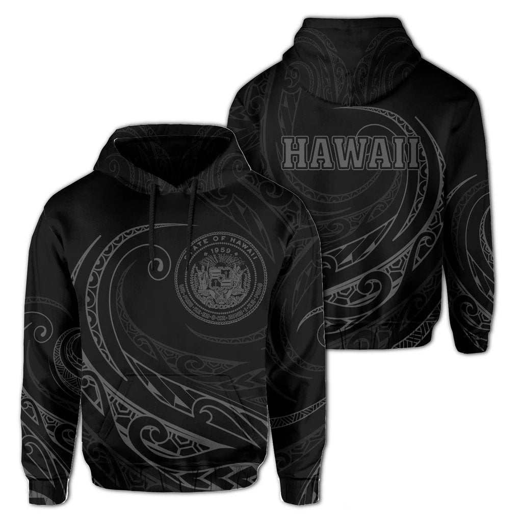 Hawaii Hoodie Frida Style Gray