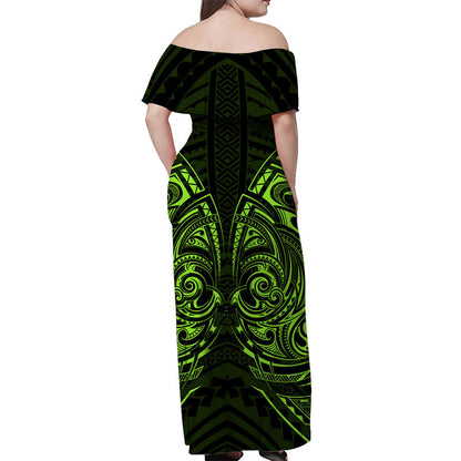 Polynesian Pride Hawaiian Shirt Polynesia Tribal Green Pattern