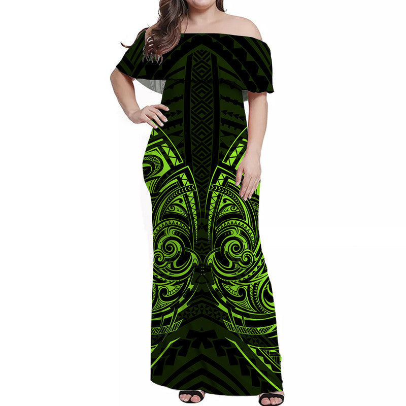 Polynesian Pride Hawaiian Shirt Polynesia Tribal Green Pattern