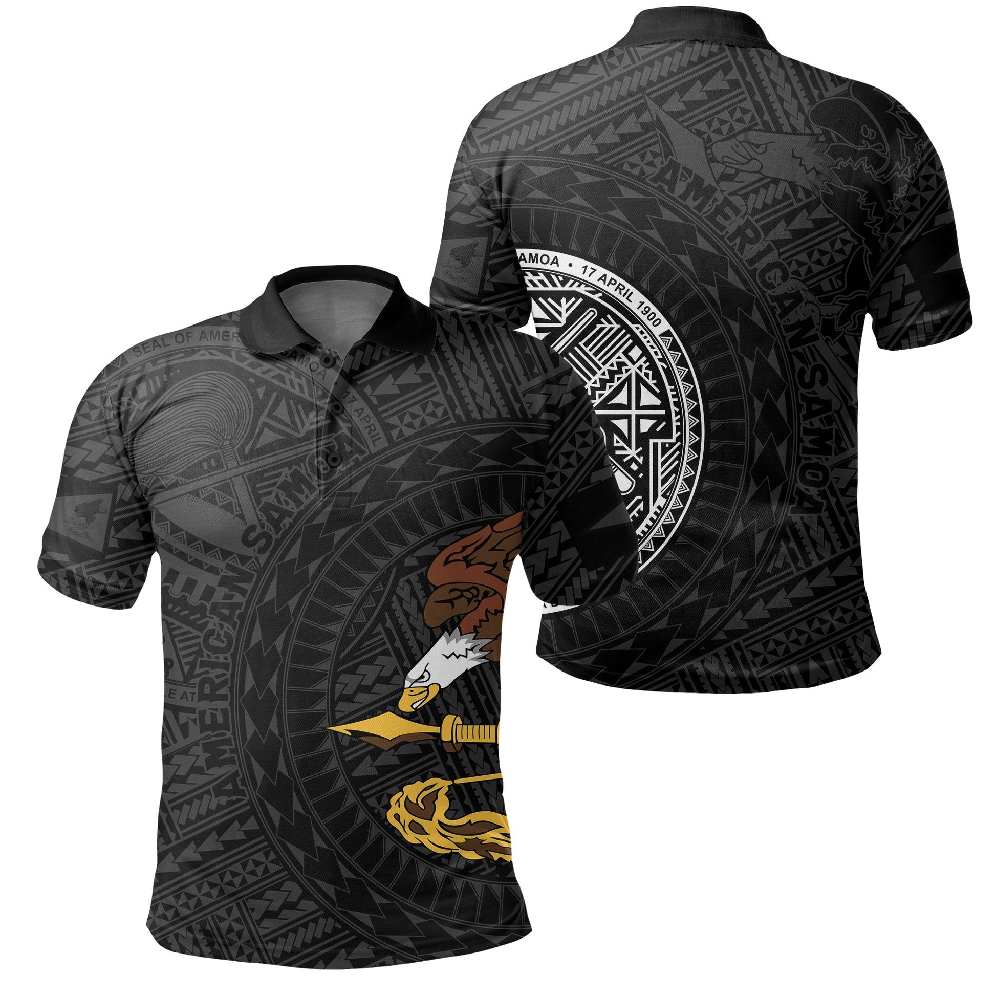 Hawaii Polo Shirt - American Samoa Nesian Concept