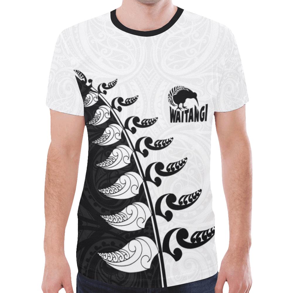 New Zealand Shirt, Maori Waitangi T - Shirts