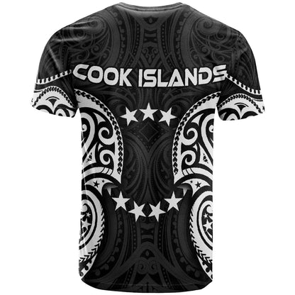 Cook Islands Polynesian Custom Personalised T Shirt Cook Islands Spirit White