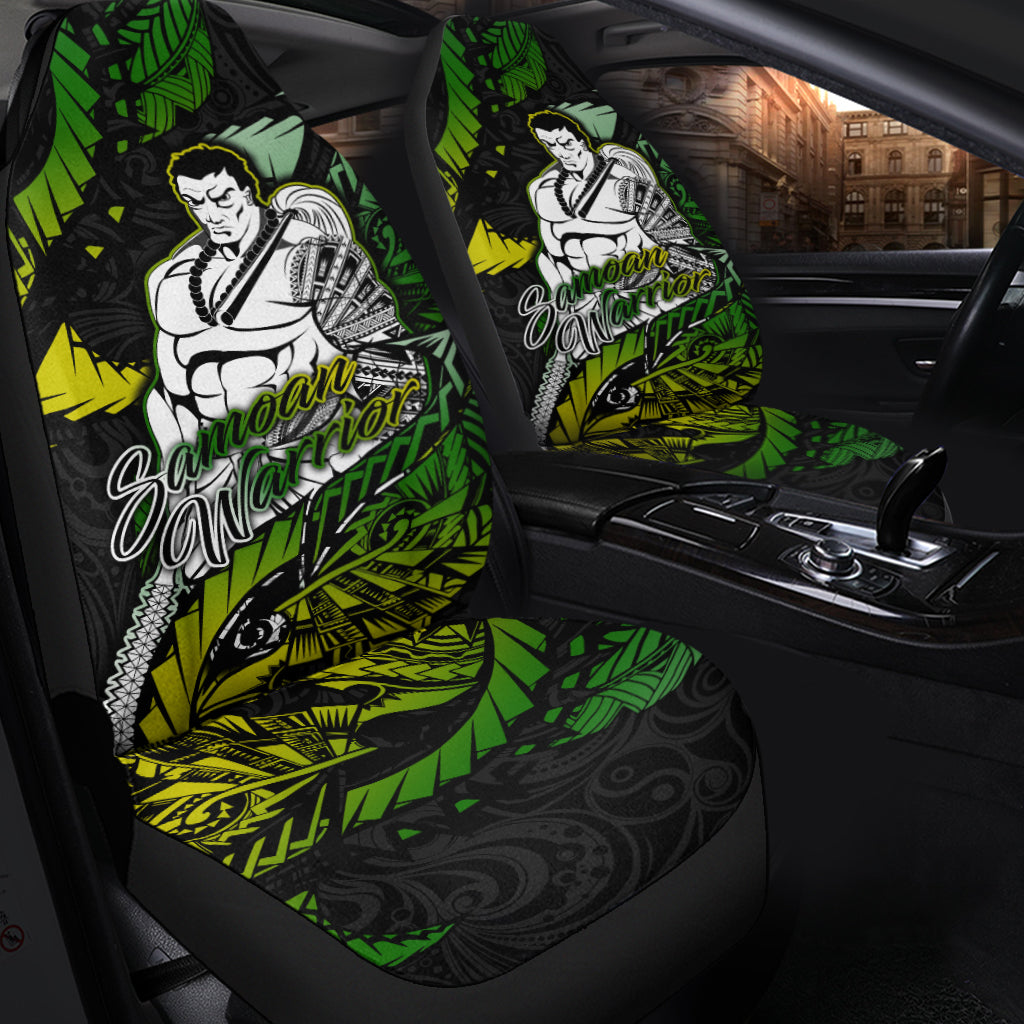 Samoan Warrior Pride Samoa Polynesia Car Seat Covers