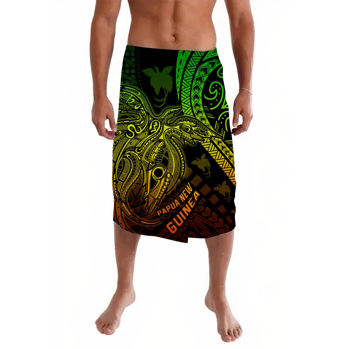 Papua New Guinea Lavalava Raggiana Birds Of Paradise Special Ver.02