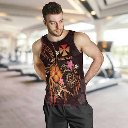 Wallis and Futuna Polynesian Personalised Men's Tank Top Legend of Wallis and Futuna Red