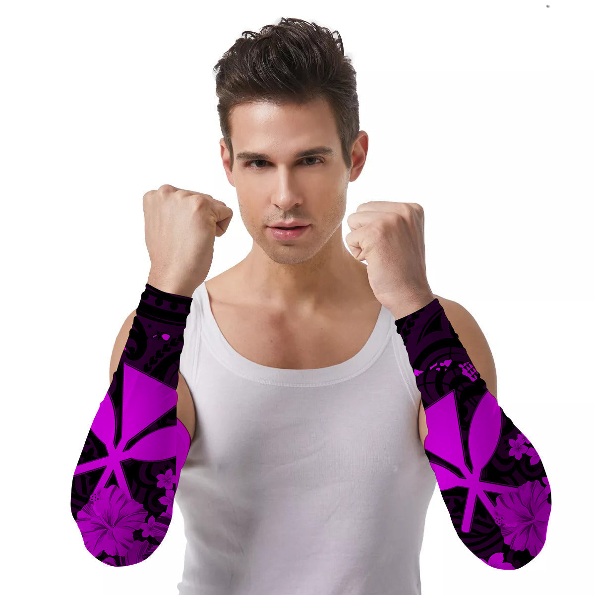 Arm Sleeves (Set of Two) Polynesia Kanaka Maoli Ver.03