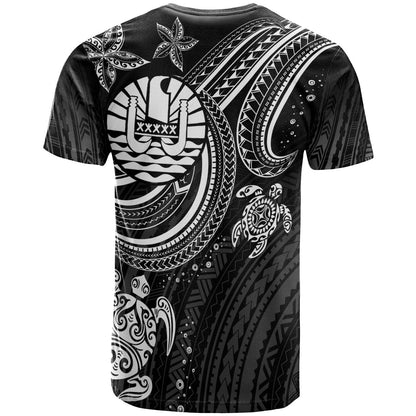 Tahiti Custom Personalised T-Shirt - White Turtle