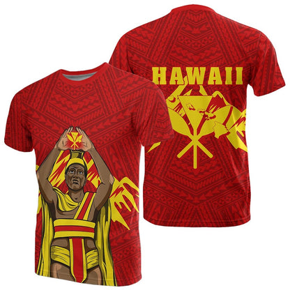 King Kanaka Kauka T - Shirt Red