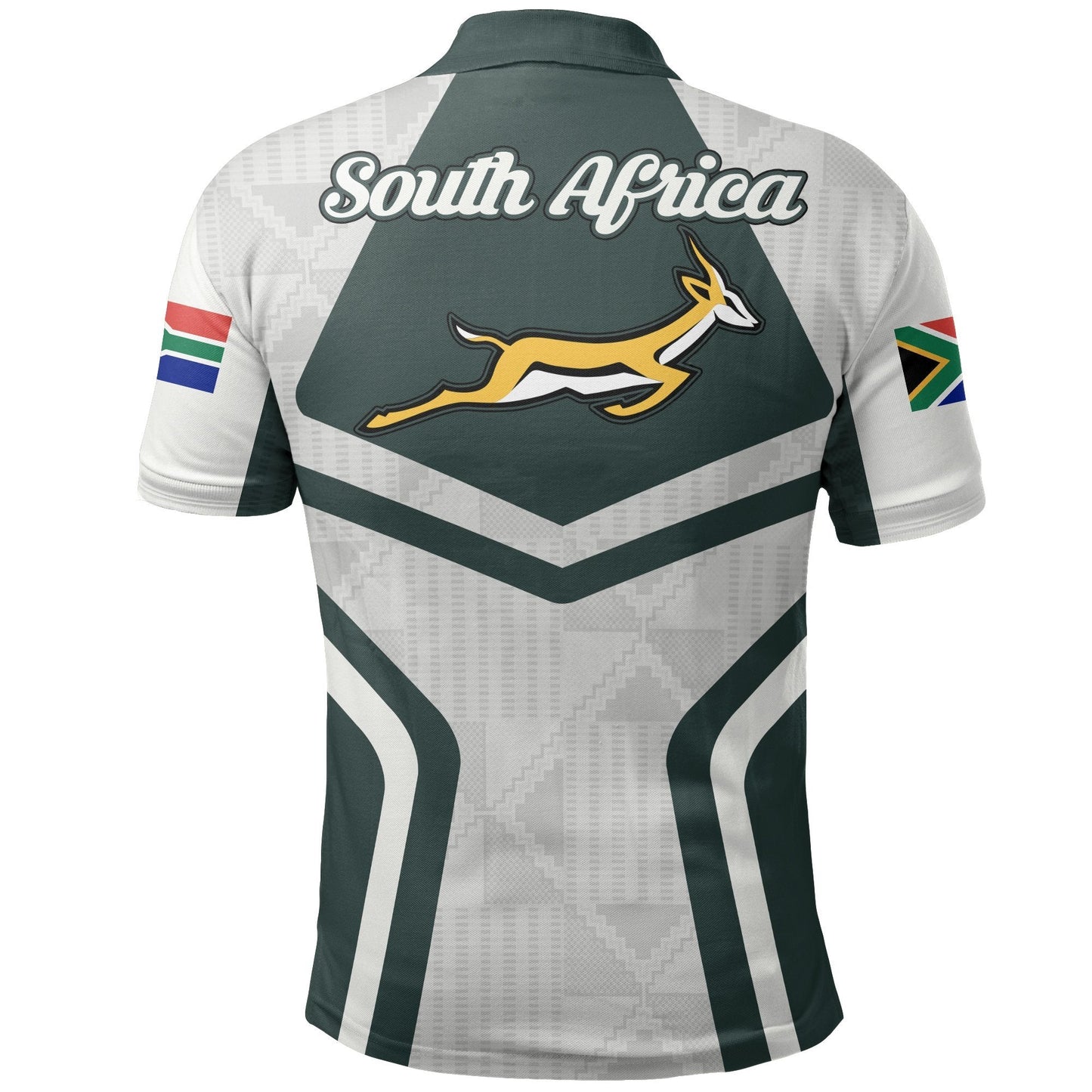 African Golf Shirts South African Springbok Protea Polo Shirt Ryan Style