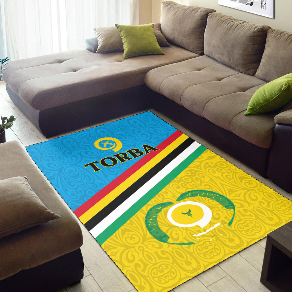 Vanuatu Torba Province Area Rug Flag Style