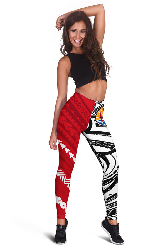 Tahiti Unique Women Leggings Polynesia Pattern