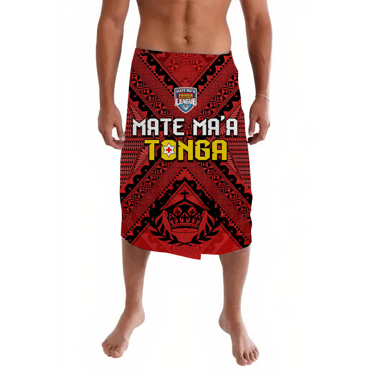 Tonga Rugby MMT Lavalava Ngatu Mate Maa Tonga Simple Ver.01