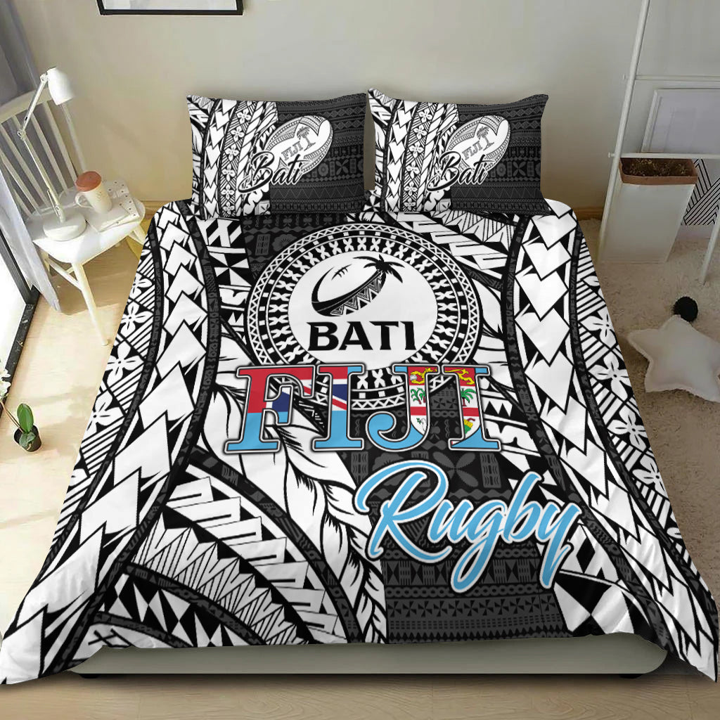 Fiji Rugby Bati Tapa Pattern Bedding Set
