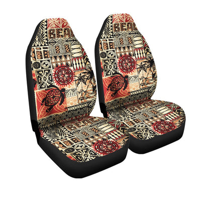 Hawaii Car Seat Cover Hawaiian Style Tribal Fabric Patchwork
