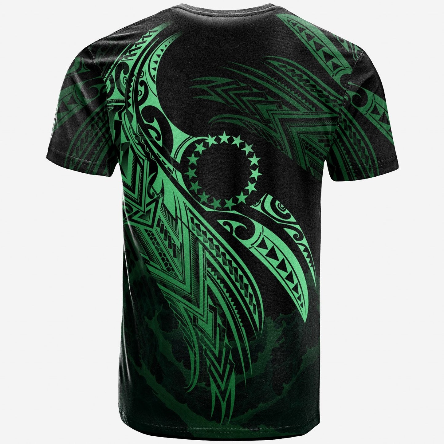 Cook Islands Polynesian T - Shirt - Cook Islands Legend Green Version