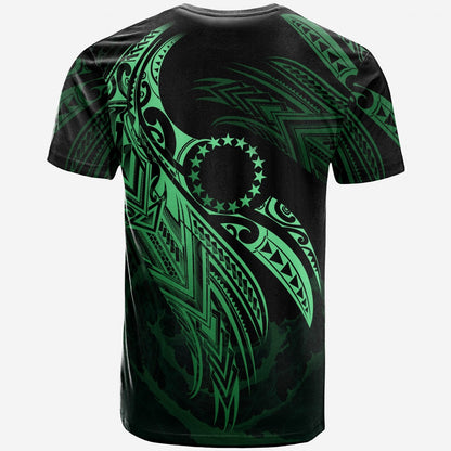 Cook Islands Polynesian T - Shirt - Cook Islands Legend Green Version