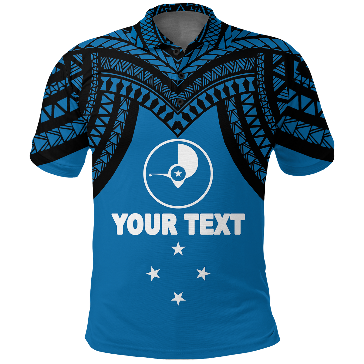 Custom Personalised Micronesia Yap - Proud Yapese Polo Shirt -