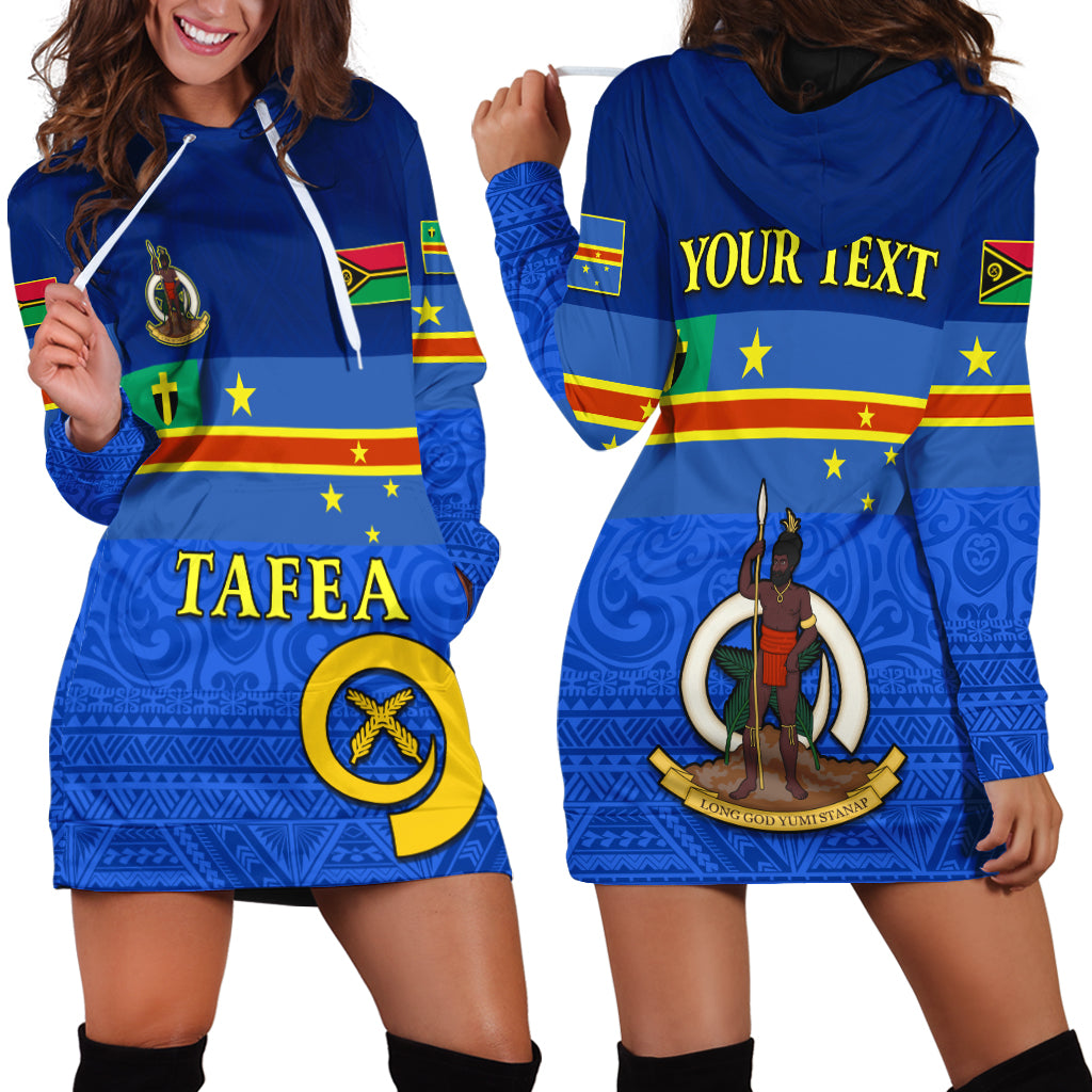 Custom Personalised Tafea Province Hoodie Dress Vanuatu Proud