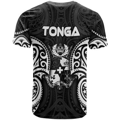 Tonga Polynesian T - Shirt - Tonga Spirit White