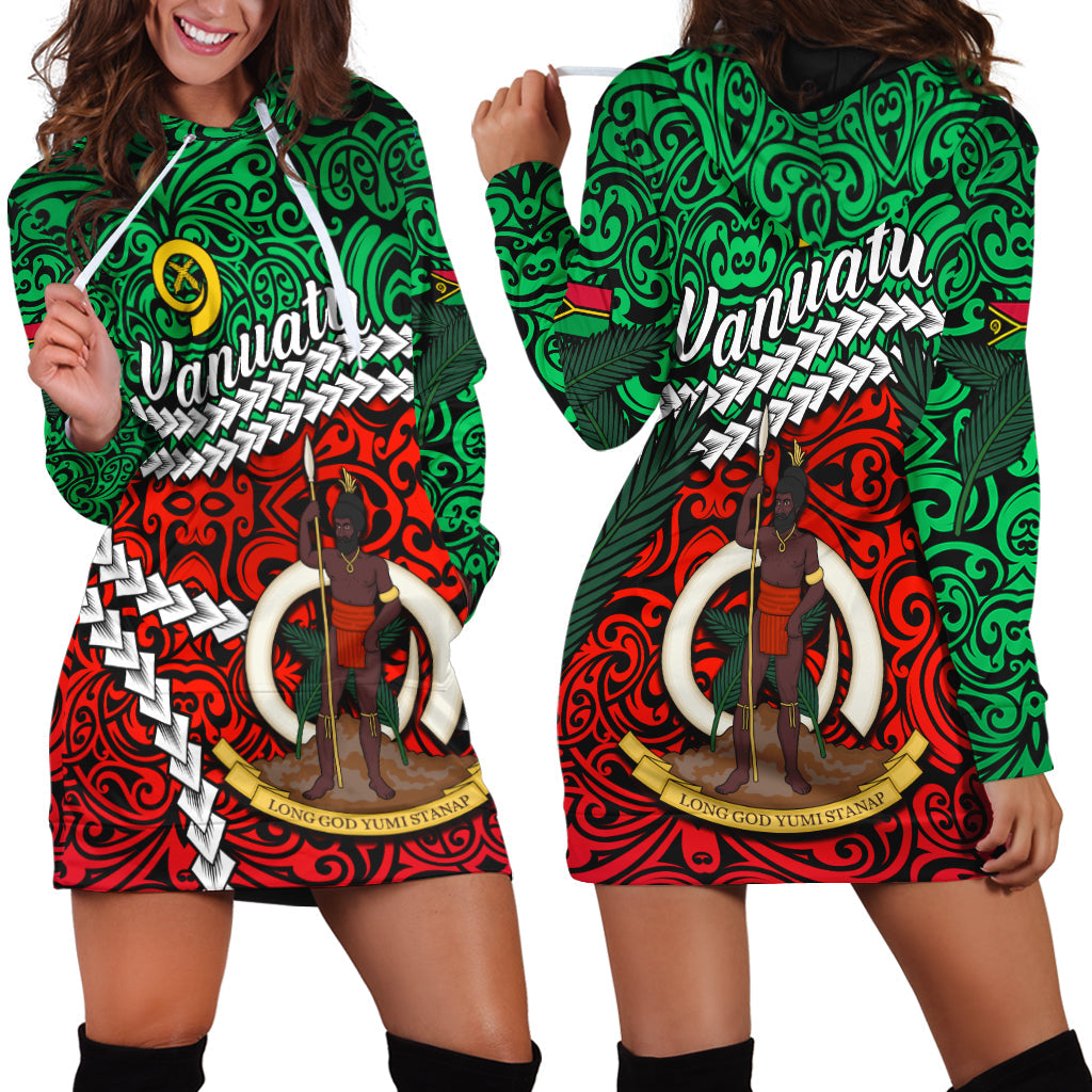 Vanuatu Hoodie Dress Simple