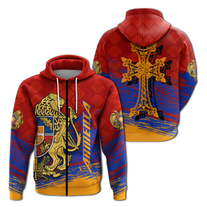 Armenia Hoodie Khachkar Pride