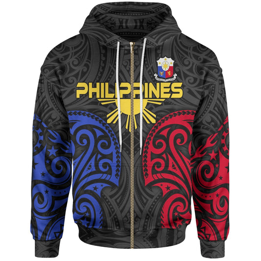 The Philippines Zip Up Hoodie Filipino Spirit