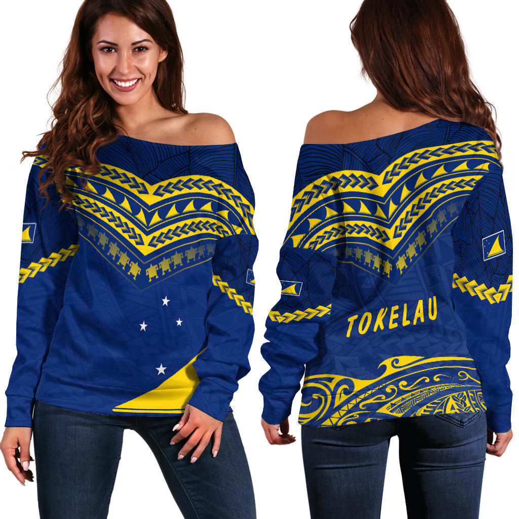 Tokelau Rugby Off Shoulder Sweater Impressive Sport