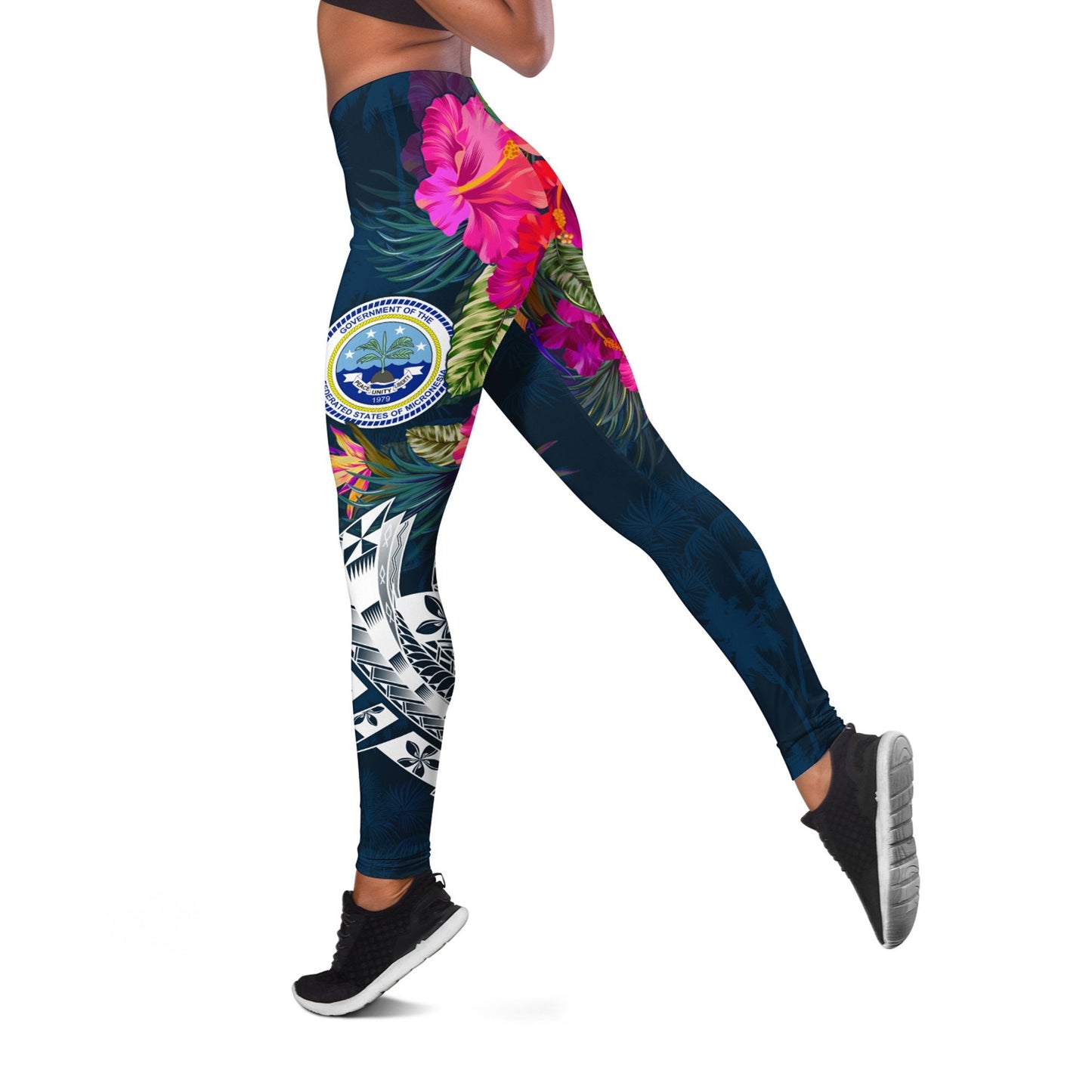 Federated States Of Micronesia Leggings - Summer Vibes