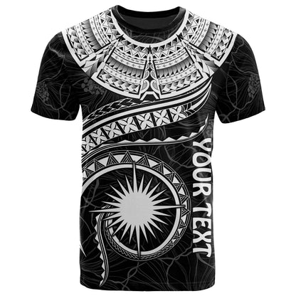 Marshall Islands Polynesian T Shirt Marshall Islands Waves White 