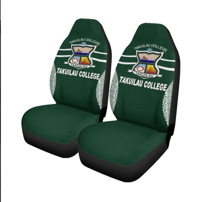 Takuilau College Tongan Patterns Car Seat Covers