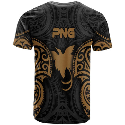 Papua New Guinea Polynesian T - Shirt - Png Spirit Gold