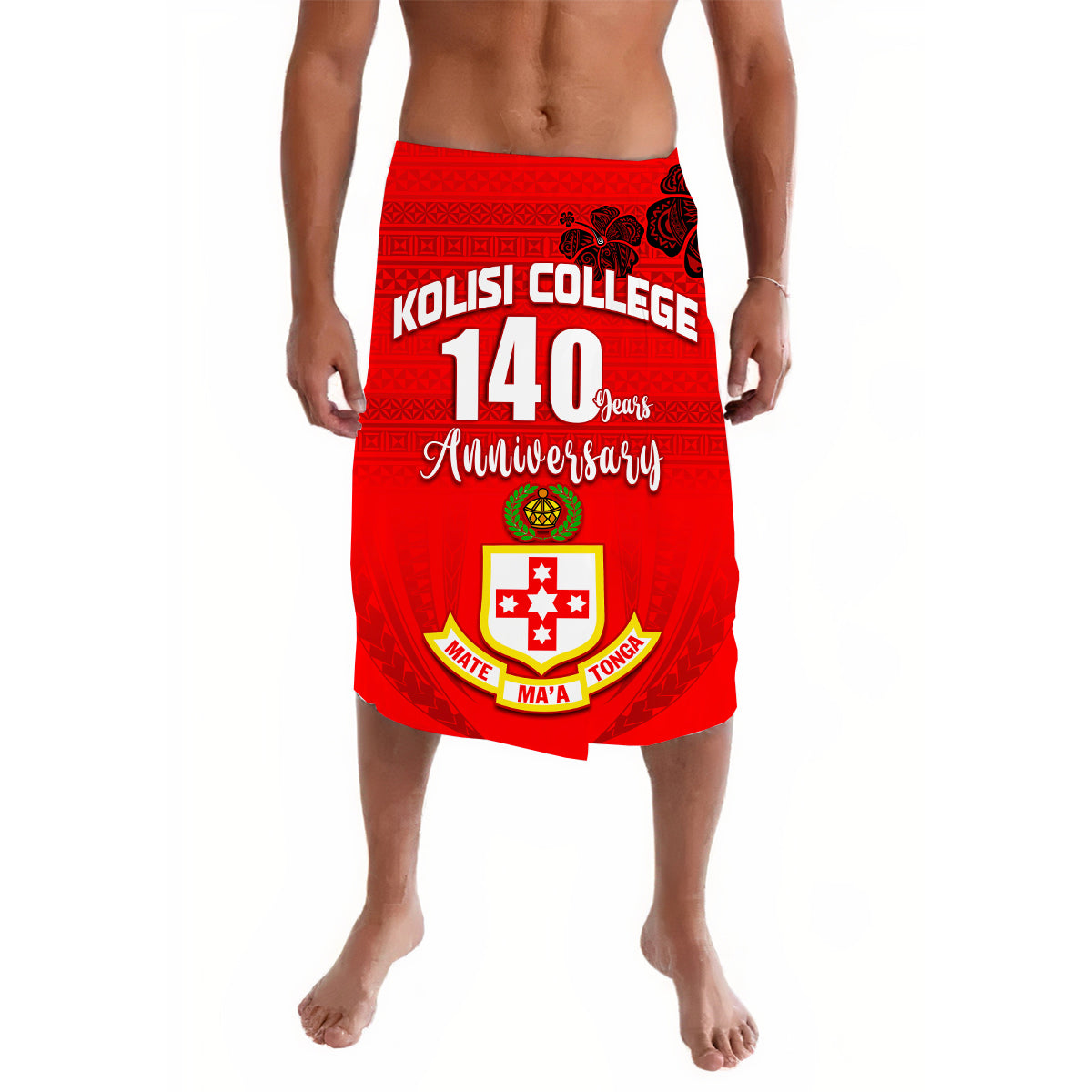 Kolisi Tonga College Atele Lavalava 140 Years Anniversary Tongan Ngatu Ver.01
